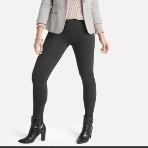 BETABRAND Charcoal Gray Skinny Leg Ponte Pants Medium Petite